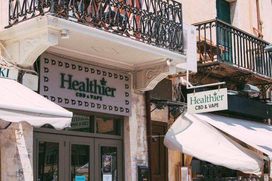 Business Signage of a Store