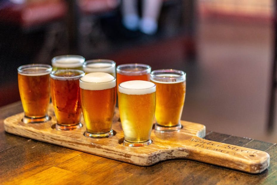 Beer Flight in Milwaukee