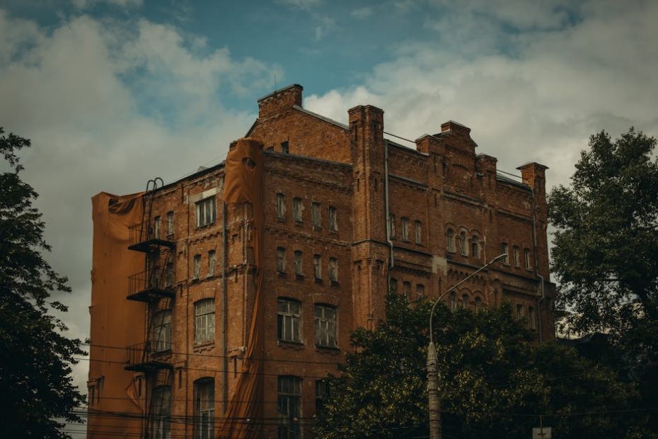 Vintage, Abandoned Building